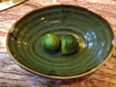 蘸料用小野桔-润园四季椰子鸡火锅(海上世界店)