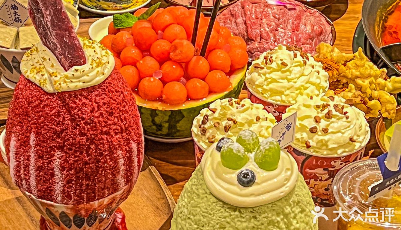 大连楠火锅冷饮厅🫡巨无霸刨冰🍧xuan到爽‼️