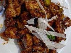 爆酱桃仁鸡丁-味+新京宴·烤鸭·北京菜(创意谷店)