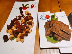 黑蒜子牛肉粒-陆壹捌餐厅(五大道店)