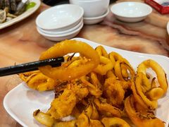 香炸鱿鱼-岛中岛·海鲜大排档·万宁老字号(东澳店)