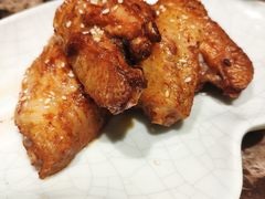 秘制烤鸡翅-猪啊牛呀羊啊铜盘烤肉(正大广场店)