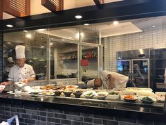 自助取餐区-翠山·映月湖景餐厅(映月湖公园店)