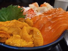 海胆三文鱼蟹腿饭-札幌二条市场 大矶(本店)