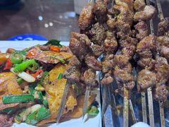 -老兰家传统烧烤炒菜泡馍(小南门店)