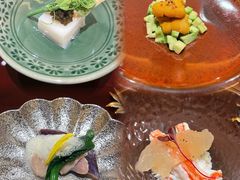 京味清水豆腐配鱼子酱-荣一代目OMAKASE板前料理