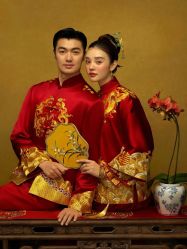 -藤薰定制中式嫁衣礼服旗袍店