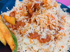 鸡腿手抓饭-新加坡Zam Zam餐馆