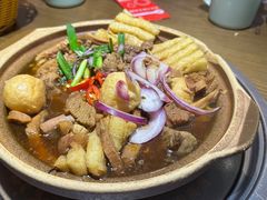 -蔡婶牛腩牛杂煲(长安万科店)