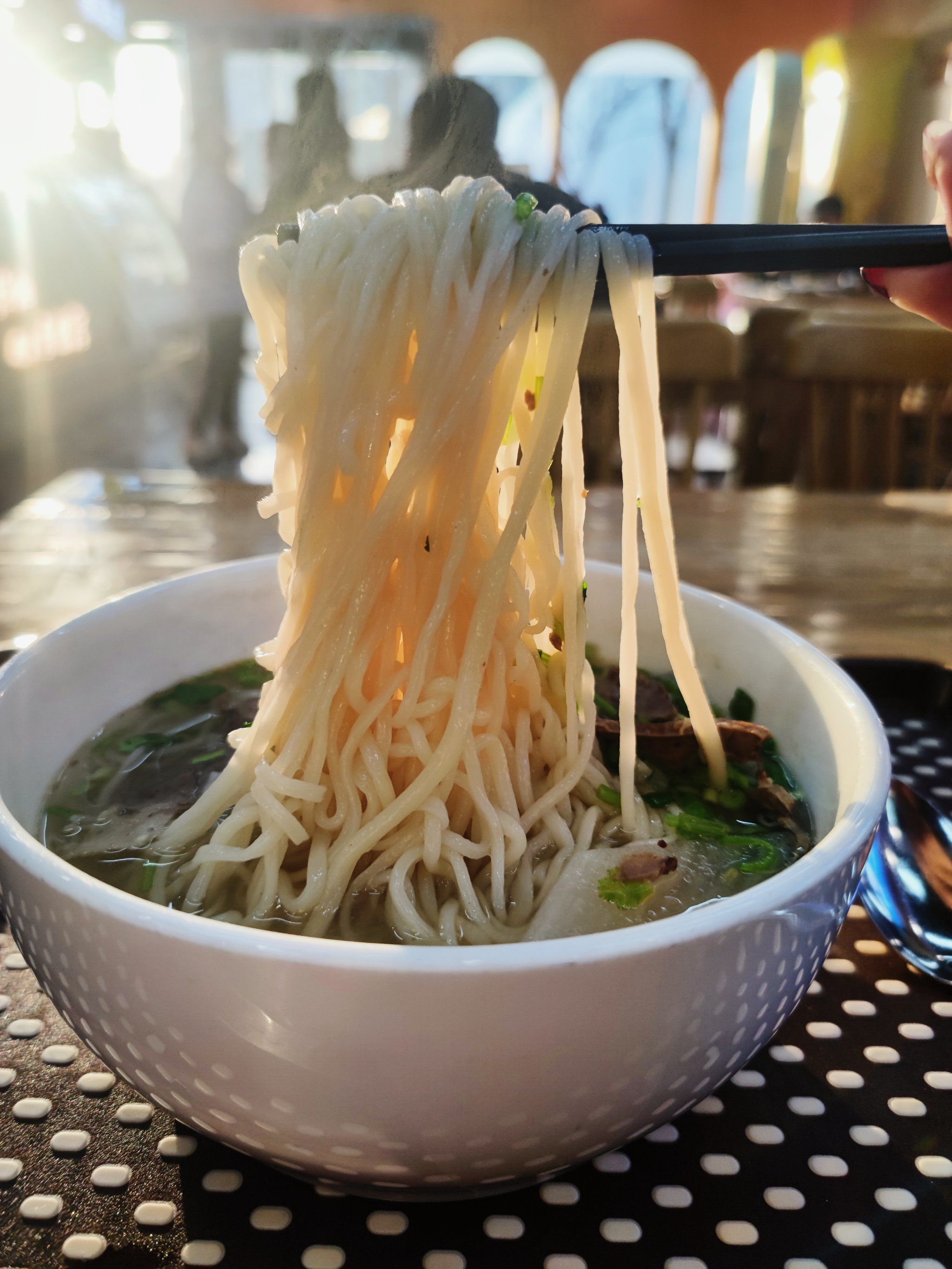 好吃的清真牛肉汤面