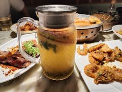 蛋黄锅巴焗大虾-佬肥猫·浙江乡村菜(国华广场店)