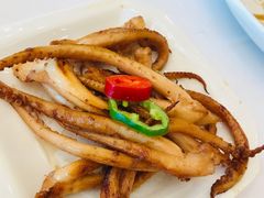 椒盐鱿鱼须-益健名厨海鲜城(夏湾店)