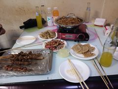 -老红桥炸灌肠牛肚锅烧烤(定福庄店)