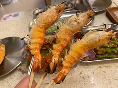 盐烤罗氏虾-白仁仔· 活烤海鲜 宵夜(豫园店)