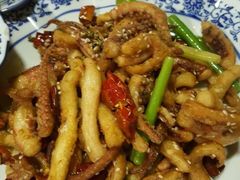 干煸鱿鱼-清真海鲜大咖