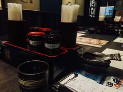 餐具摆设-名代宇奈备长炭烧鳗鱼居酒屋