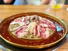 水煎肉双人套餐-麻麻桃韩式料理(百盛B馆店)