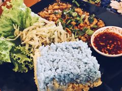 -蝶豆花蓝面条