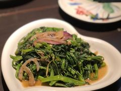 马拉盏炒通菜-大头虾越式风味餐厅(光明广场店)