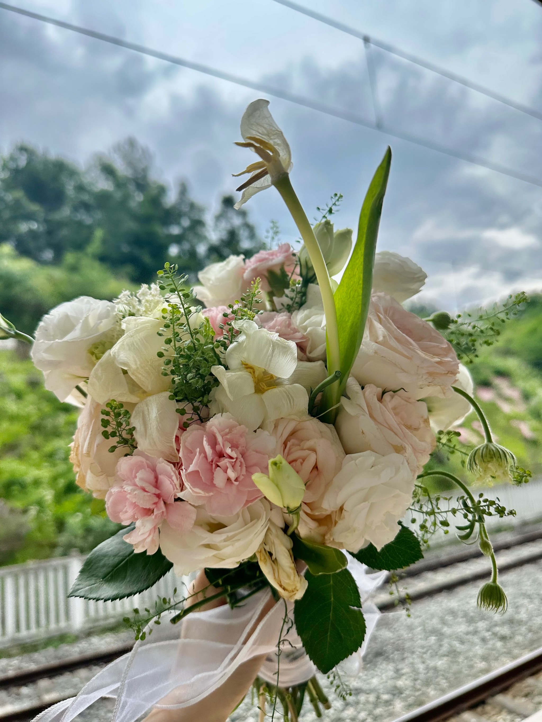 幸福的花朵左手图片