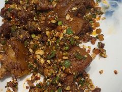 椒盐特色猪蹄-金香时代酒楼(丽雅时代店)