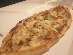鸡肉奶酪皮塔饼-伊斯坦布尔土耳其清真咖啡餐厅