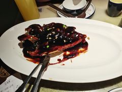 西湖醋鱼-绿茶餐厅(光谷世界城步行街店)