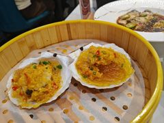 蒜蓉粉丝蒸扇贝-必点海鲜·海肠捞饭大王(滨江道店)