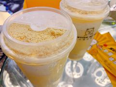单身喵の黄芥薯片盖盖茶-超级喵の茶super emoji(静安大悦城店)