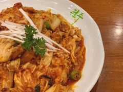 辣白菜炒五花肉-全州拌饭馆(断桥店)