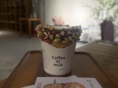 果丁甜心脆皮筒卡布-城南花开咖啡(稻花村店)