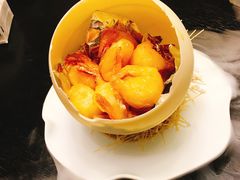 珊汁沙律大虾-柒园·三十年创意杭帮菜(龙湖滨江天街店)