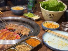 -明洞阿姨·韩式酱蟹烤肉·创意料理(三元桥店)