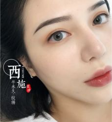 -西施无菌半永久纹绣眉眼影唇轻增发纹发际线