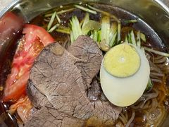 -吉林延边牛肉汤饭，大冷面