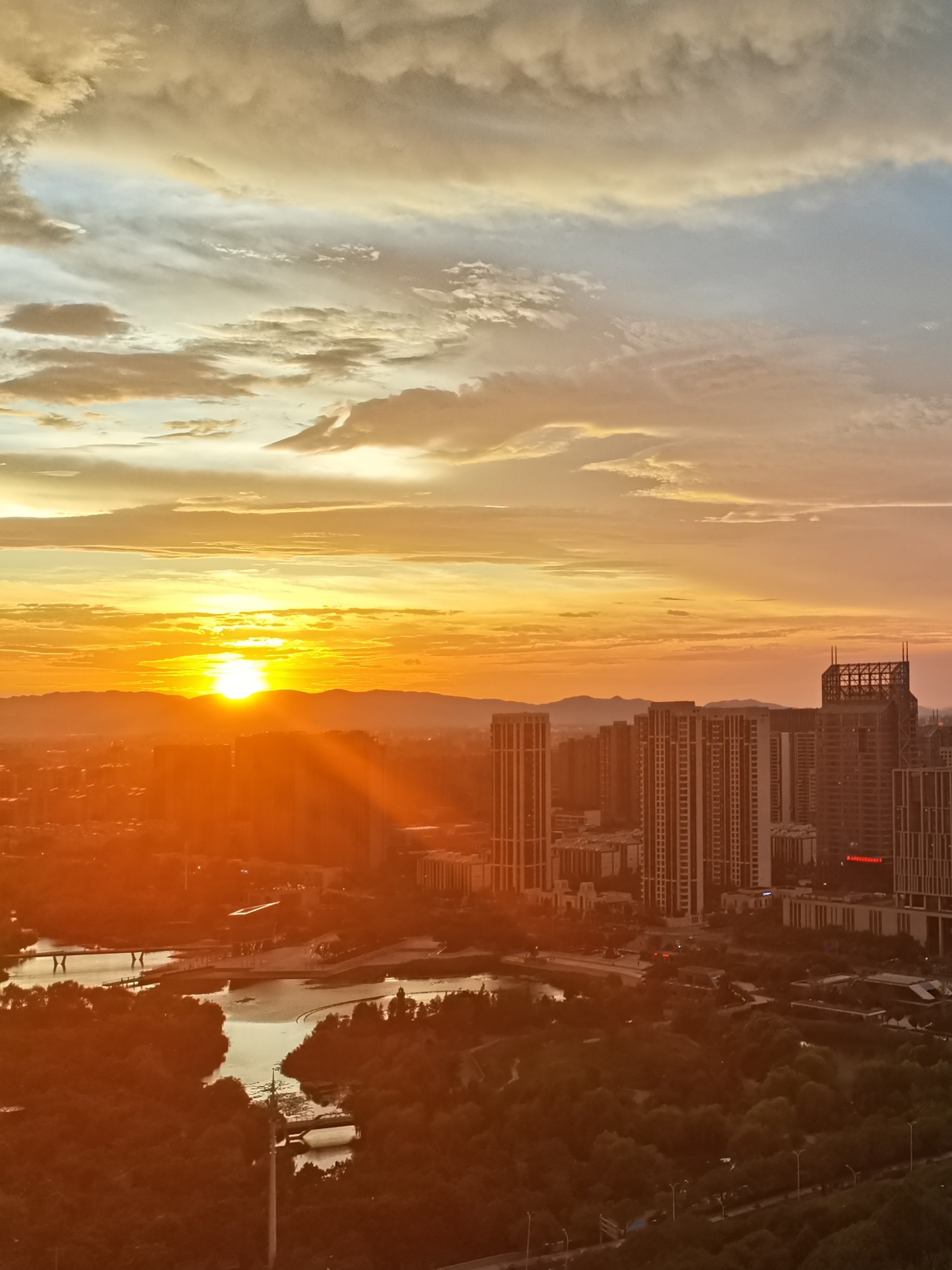 今日份的治愈夕阳