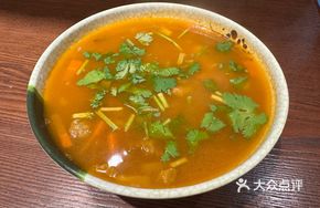 Lamb Soup with Sour Broth and Hand-Pulled Noodles