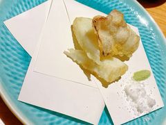 乌贼天妇罗-镹·鱼料理  国产鱼使用店