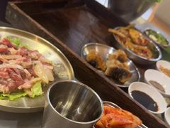 -围炉肉舍•炭烤活鳗•丹东海鲜烤肉(步行街店)