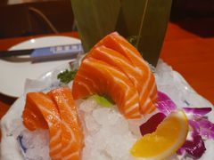 三文鱼刺身-有喜屋·烧鸟·居酒屋(三钢里店)