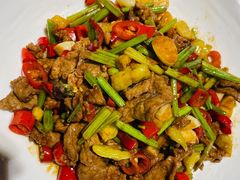 小炒黄牛肉-香鼎坊江西菜(国奥店)