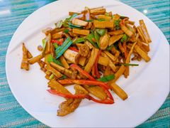 野笋肉丝-自游人·美食一楼