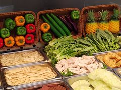 自助取餐区-非烤勿扰韩料自助烤肉(松山湖万科店)