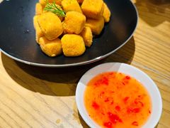 海苔黄金一口酥豆腐-粤集·手工粤菜(皇庭广场店)