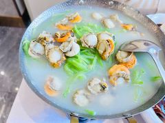 扇贝萝卜丝锅仔-大眼锅贴水饺(河东店)