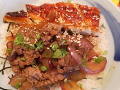 鳗鱼拼牛肉丼-yokocho上横町·日本食街(深业上城店)