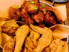 双拼炸鸡-富乐满韩国正宗炸鸡韩国料理(虹泉路店)