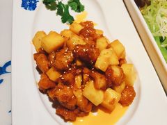 菠萝鸡米花-小菜园新徽菜(常州武进吾悦店)
