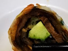 葱饼卷牛肉-台北楚楚园馅饼粥(虹桥南丰城店)