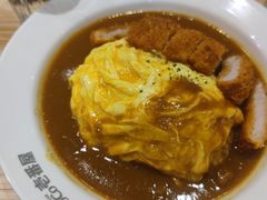 咖喱猪扒蛋包饭-COCO壱番屋(北京平安国际金融中心店)